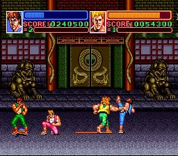 Super Double Dragon - SNES spill