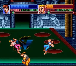 Super Double Dragon - SNES spill - Retrospillkongen