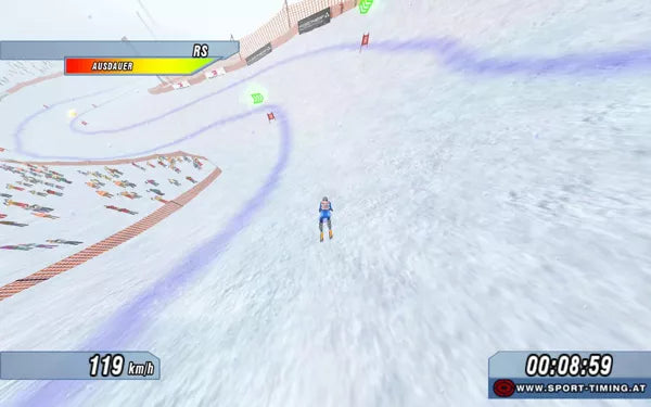 Ski Racing 2005: Featuring Hermann Maier - PS2 Spill