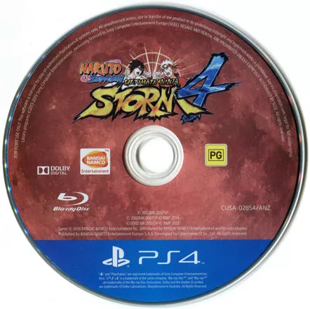 Naruto Shippuden Ultimate Ninja Storm 4 - PS4 spill - Retrospillkongen