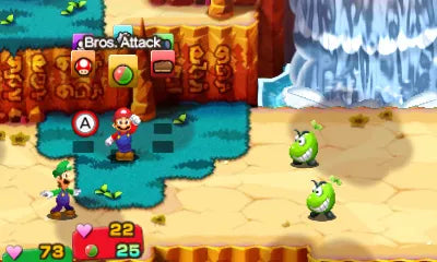 Mario & Luigi: Superstar Saga + Bowser's Minions - Nintendo 3DS spill