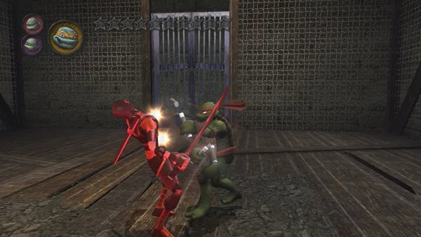 TMNT: Teenage Mutant Ninja Turtles - PS2 Spill - Retrospillkongen