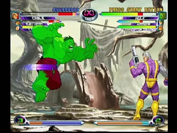 Marvel VS. Capcom 2 - PS2 spill - Retrospillkongen