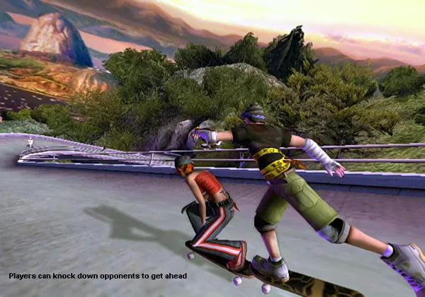 Tony Hawk's Downhill Jam - PS2 spill