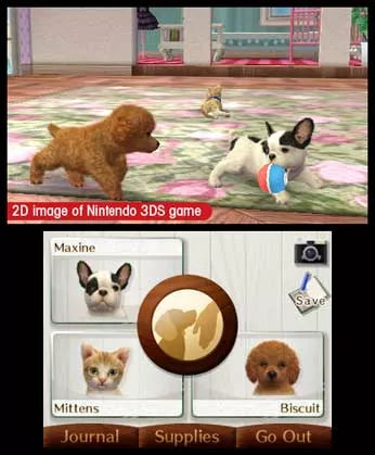Nintendogs + Cats: Toy Poodle & New Friends - Nintendo 3DS - Retrospillkongen
