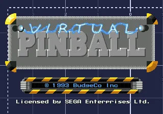 Virtual Pinball  - SEGA Mega Drive spill - Retrospillkongen