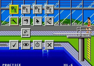 Olympic Gold: Barcelona '92 - SEGA Mega Drive spill