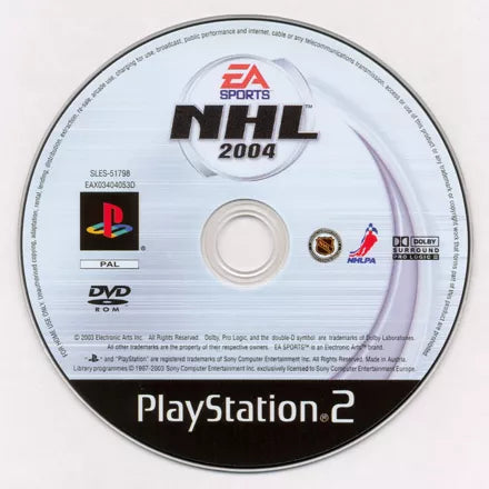 NHL 2004 - PS2 Spill