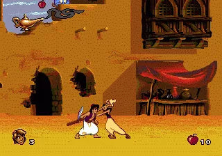 Disney's Aladdin - SEGA Mega Drive spill - Retrospillkongen