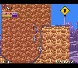 Looney Tunes: Road Runner - SNES spill - Retrospillkongen