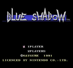 Blue Shadow - NES spill