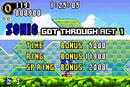 Sonic Advance 2 - GBA spill