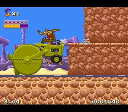 Road Runner's Death Valley Rally - SNES spill (NTSC-U)