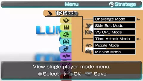 Lumines II - PSP spill