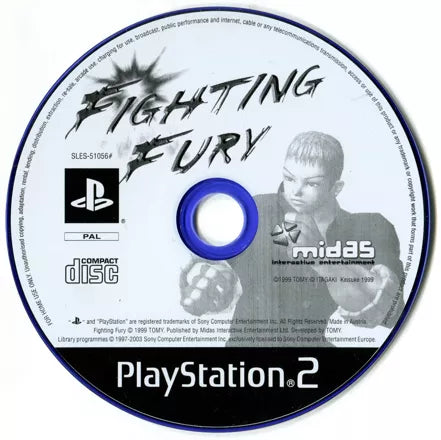 Fighting Fury - PS2 spill - Retrospillkongen