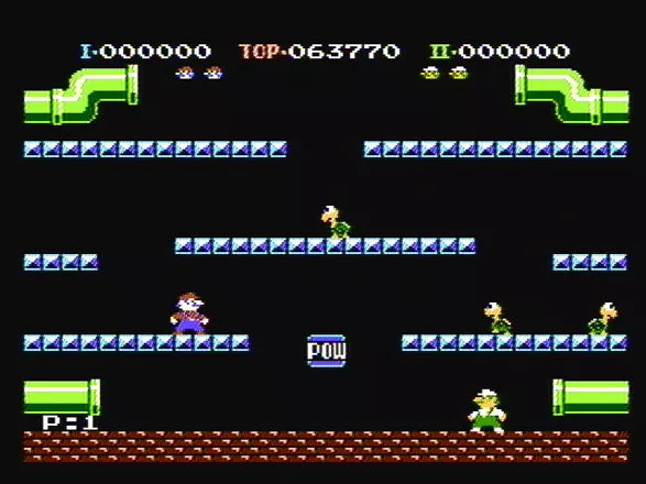 Mario Bros. - NES spill - Retrospillkongen