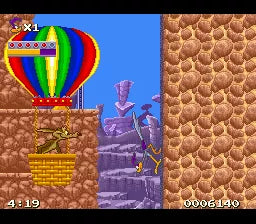 Road Runner's Death Valley Rally - SNES spill (NTSC-U)