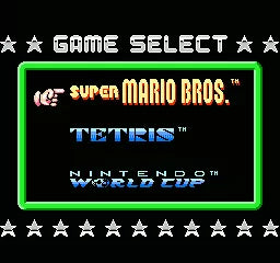 Super Mario Bros. Tetris, Nintendo World Cup - NES spill - Retrospillkongen