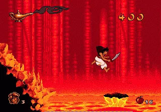 Disney's Aladdin - SEGA Mega Drive spill