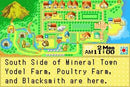 Harvest Moon: More Friends of Mineral Town - GBA spill (NTSC versjon)