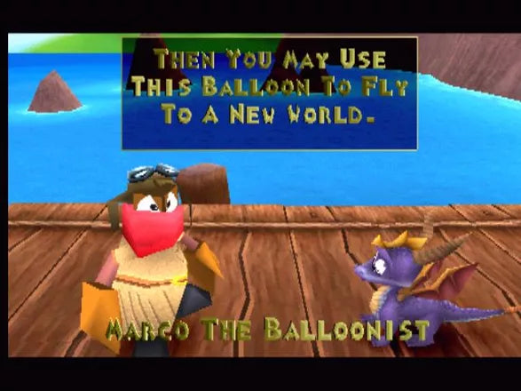Spyro the Dragon (Promo) - PS1 spill - Retrospillkongen