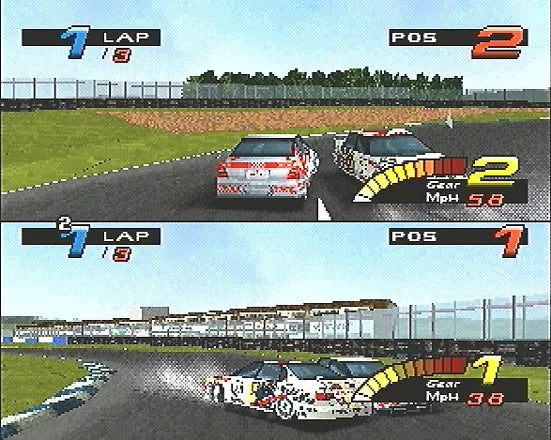 TOCA 2: Touring Car Challenge - PS1 spill - Retrospillkongen