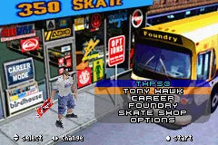Tony Hawk's Pro Skater 3 - GBA spill - Retrospillkongen
