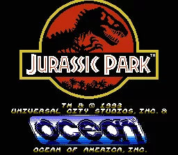 Jurassic Park - NES spill