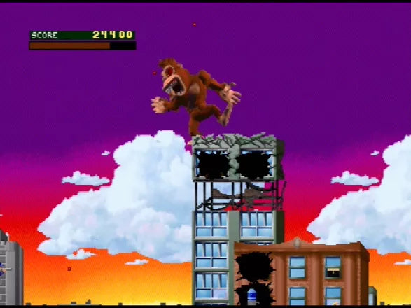 Rampage World Tour - N64 spill - Retrospillkongen