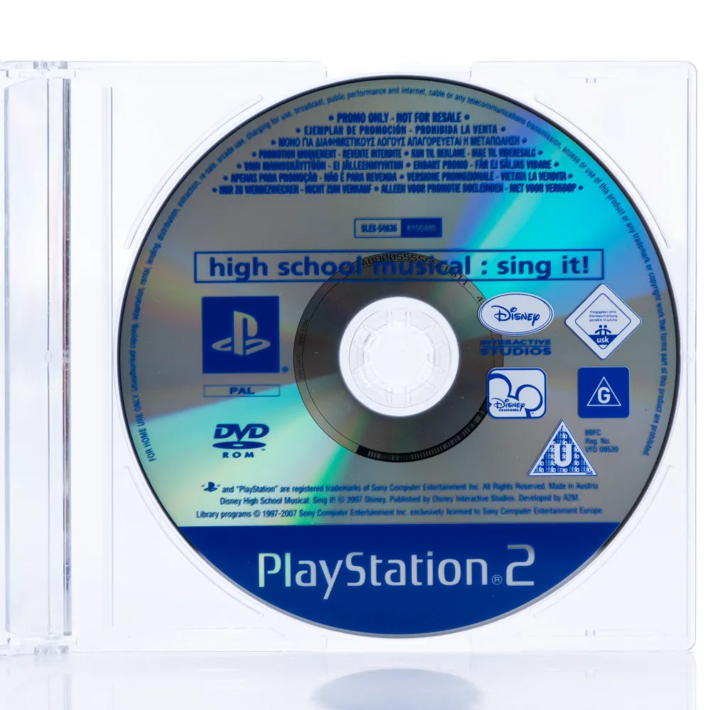 High School Musical: Sing It! - PS2 spill - Retrospillkongen