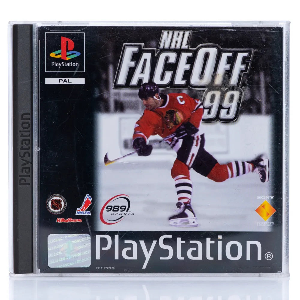 NHL FaceOff 99 - PS1 spill - Retrospillkongen