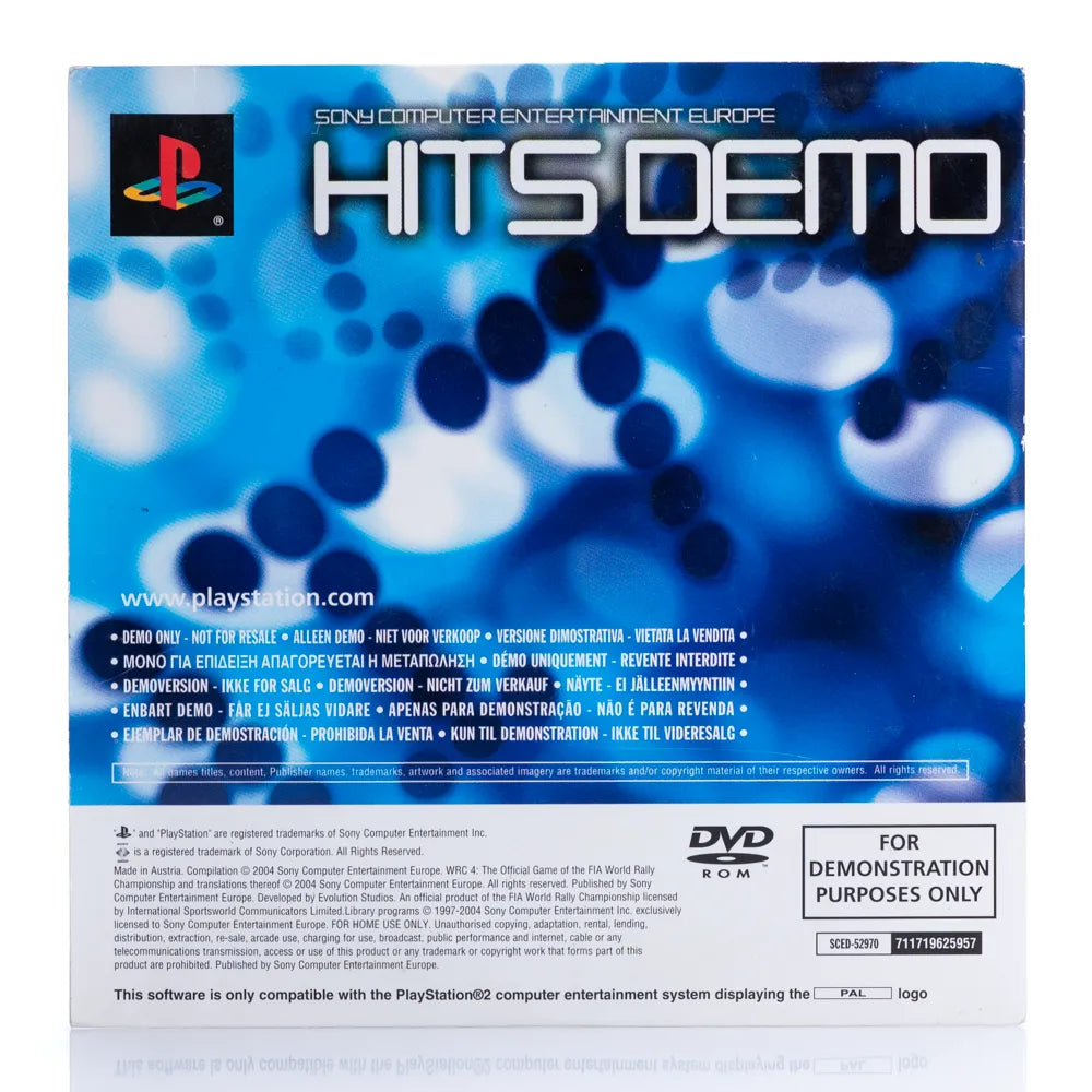 HITS Demo - PS2 spill - Retrospillkongen
