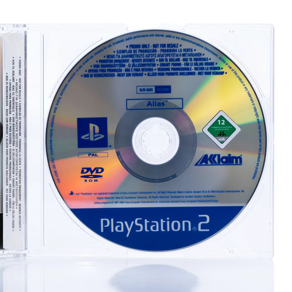 Alias (Promo) - PS2 spill - Retrospillkongen