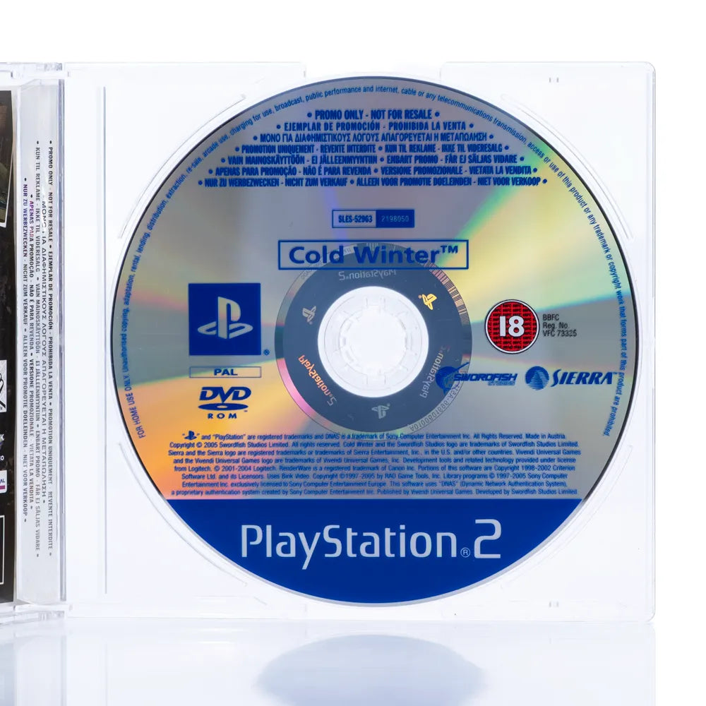 Cold Winter (Promo) - PS2 spill - Retrospillkongen