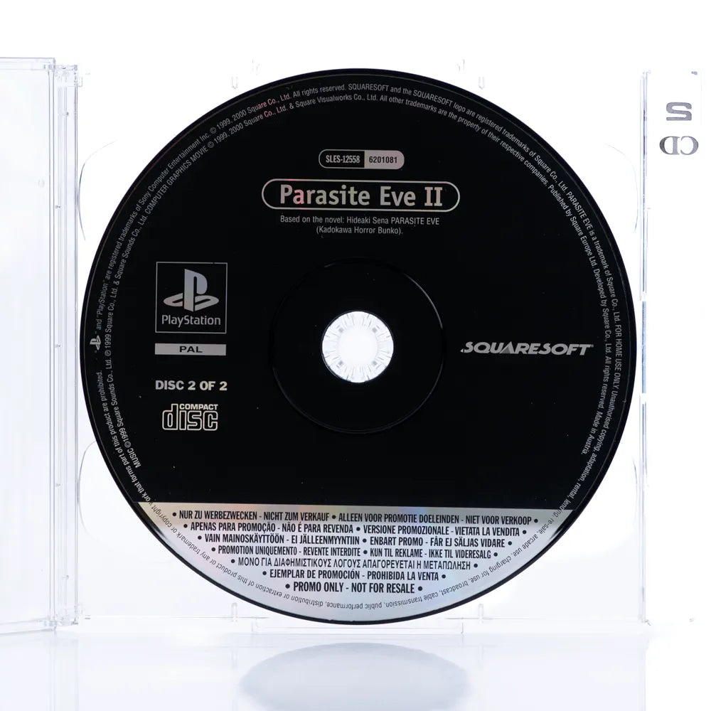 Parasite Eve II (Promo) - PS1 spill - Retrospillkongen