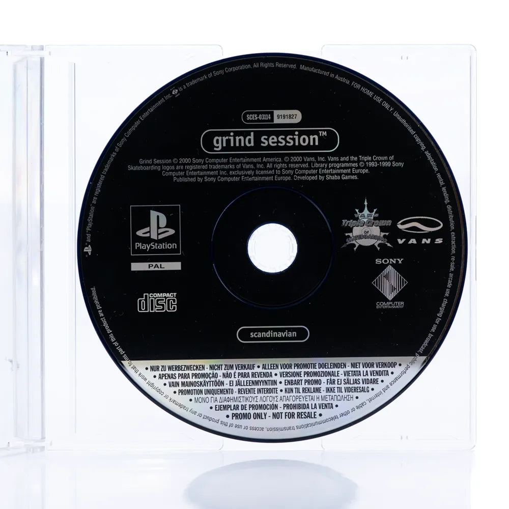 Grind Session (Promo) - PS1 spill - Retrospillkongen
