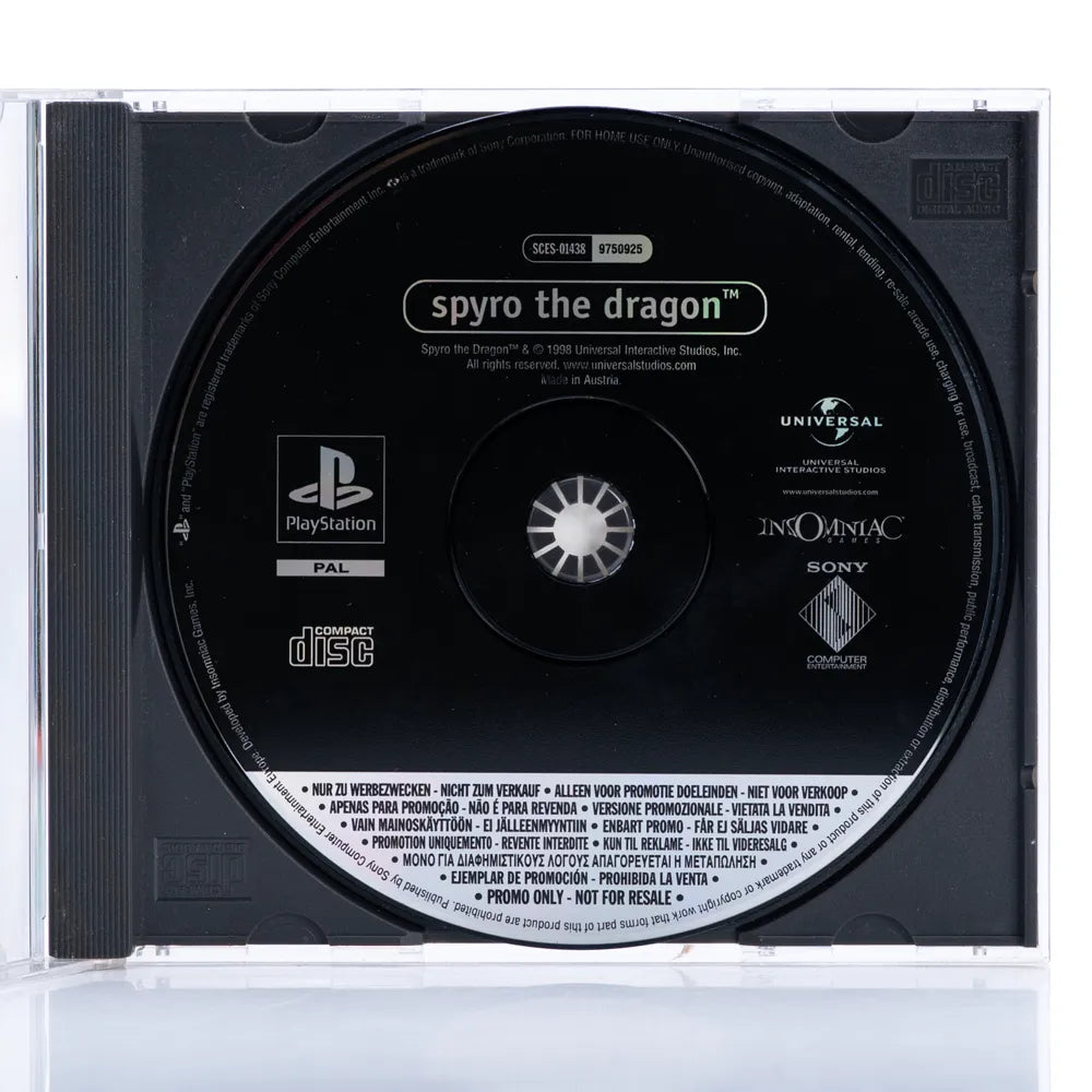 Spyro the Dragon (Promo) - PS1 spill - Retrospillkongen