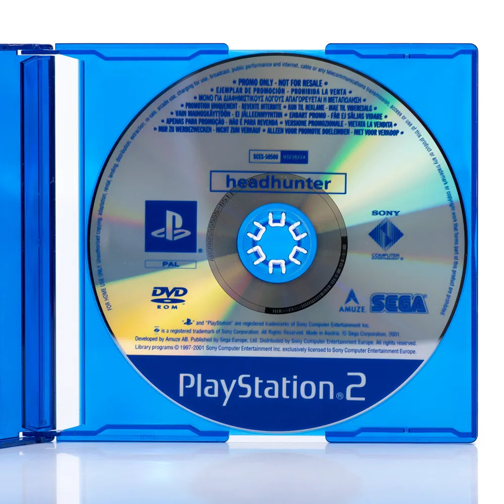 Headhunter (Promo) - PS2 spill - Retrospillkongen