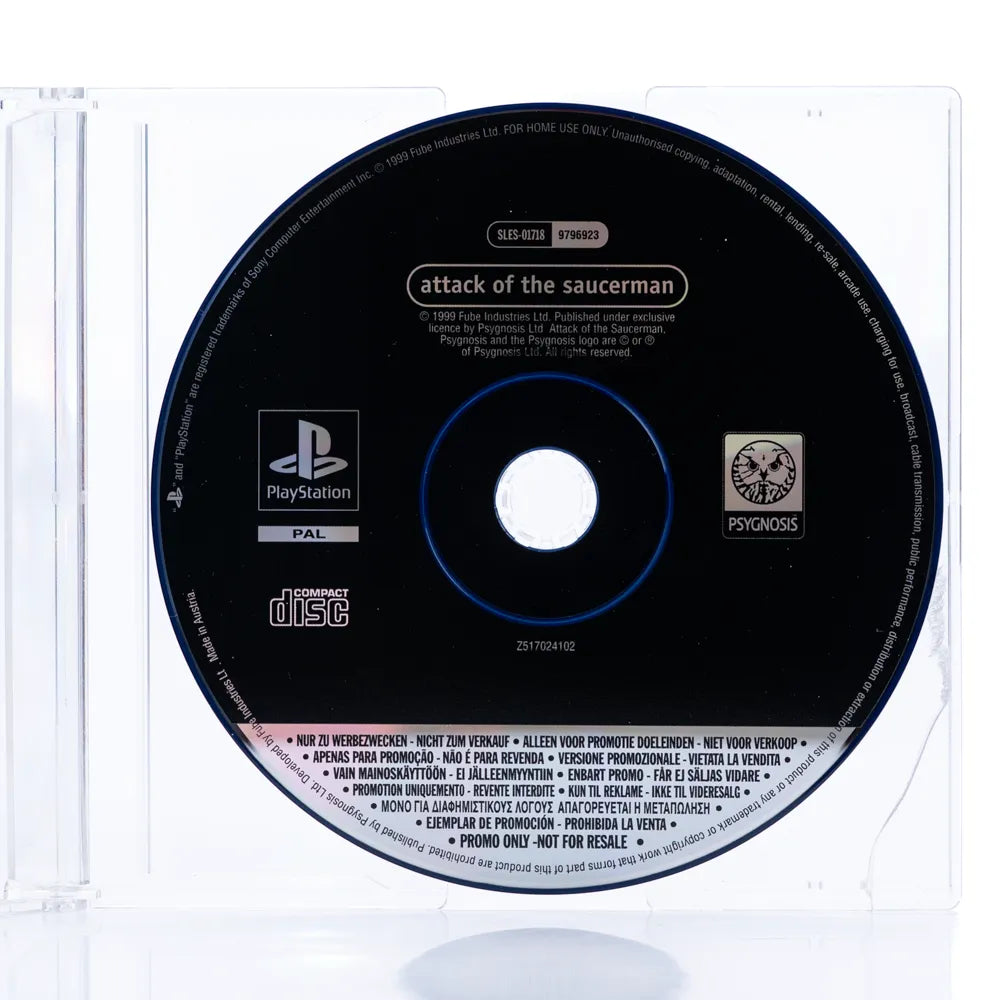 Attack of the Saucerman (Promo) - PS1 spill - Retrospillkongen