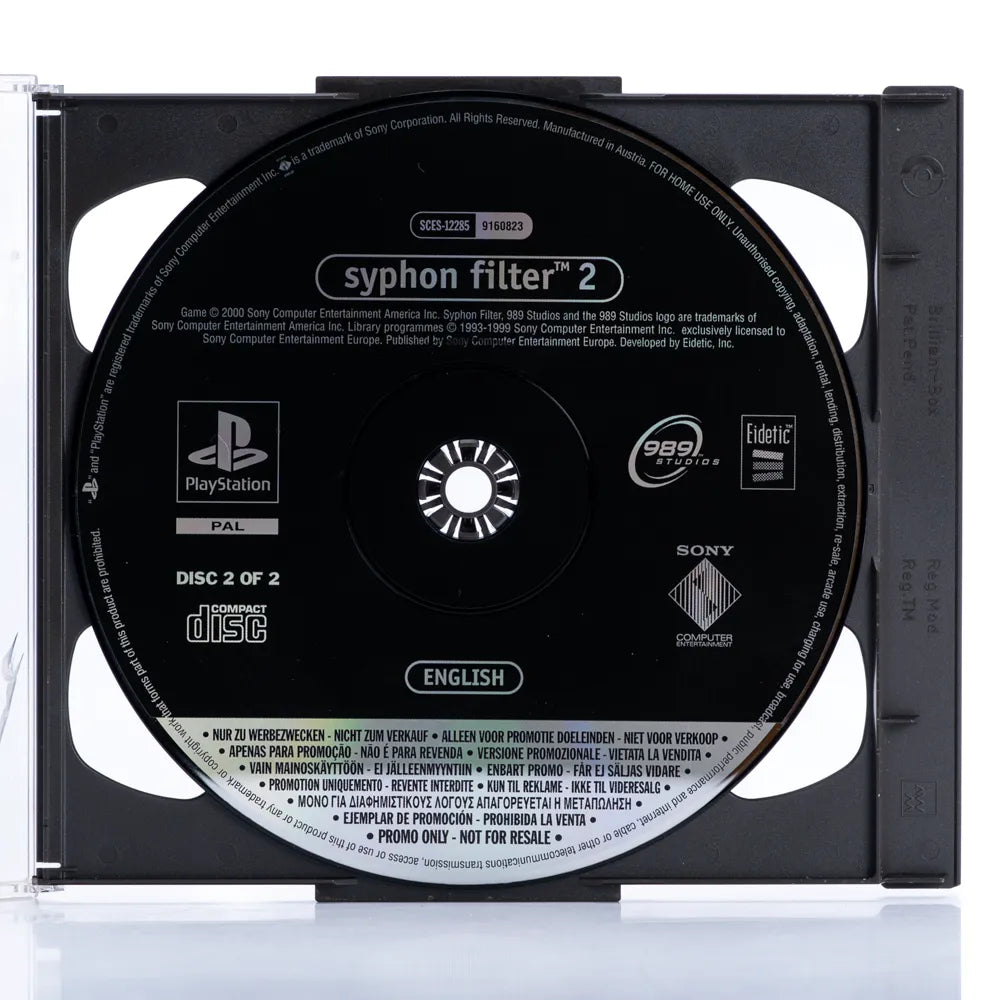 Syphon Filter 2 (Promo) - PS1 spill - Retrospillkongen