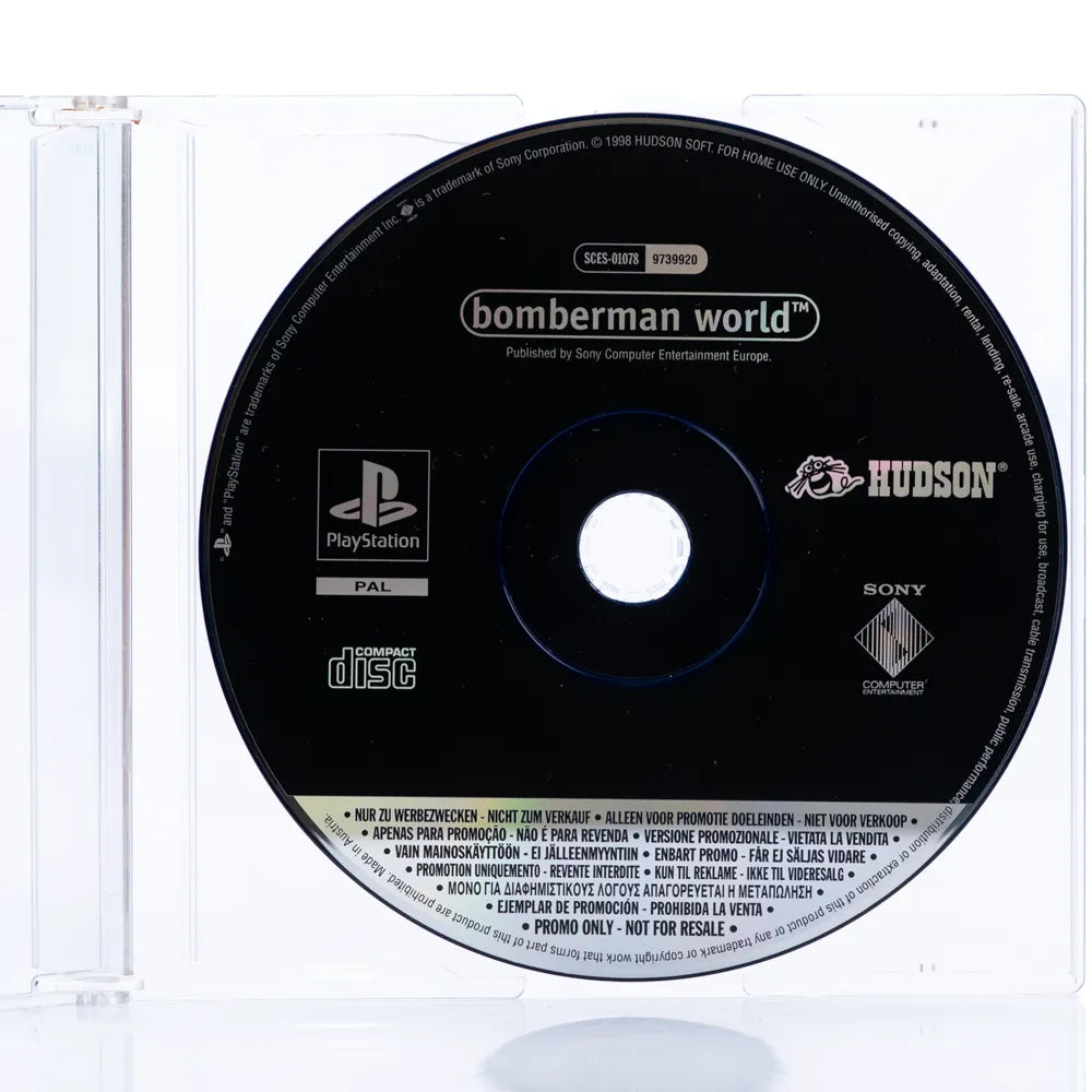 Bomberman World (Promo) - PS1 spill - Retrospillkongen