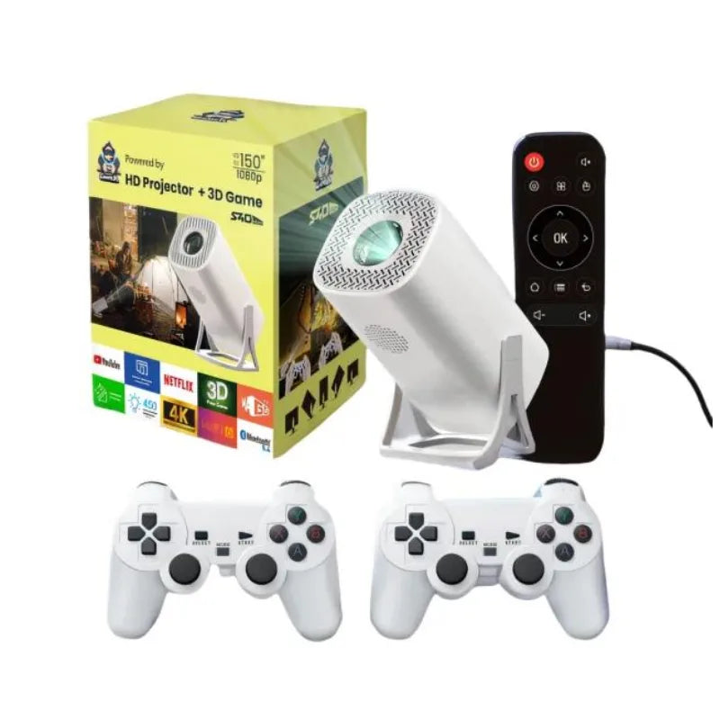 S40 Max spillprojektor, 30.000+ Spill inkludert - Retrospillkongen