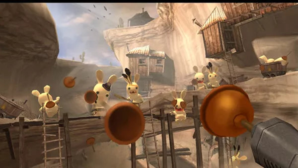 Rayman: Raving Rabbids - PS2 spill - Retrospillkongen