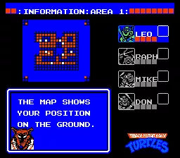Teenage Mutant Hero Turtles - NES spill - Retrospillkongen