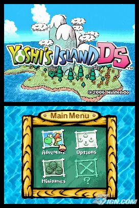 Yoshi's Island DS - Nintendo DS spill - Retrospillkongen