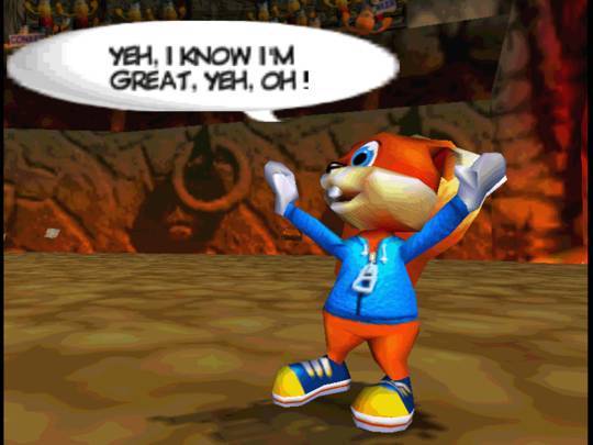 Conker's Bad Fur Day - N64 spill - Retrospillkongen