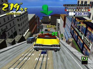 Crazy Taxi (Platinum) - PS2 spill - Retrospillkongen