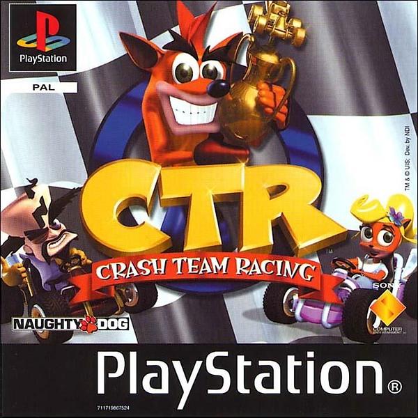 CTR Crash Team Racing platinum - PS1 spill - Retrospillkongen