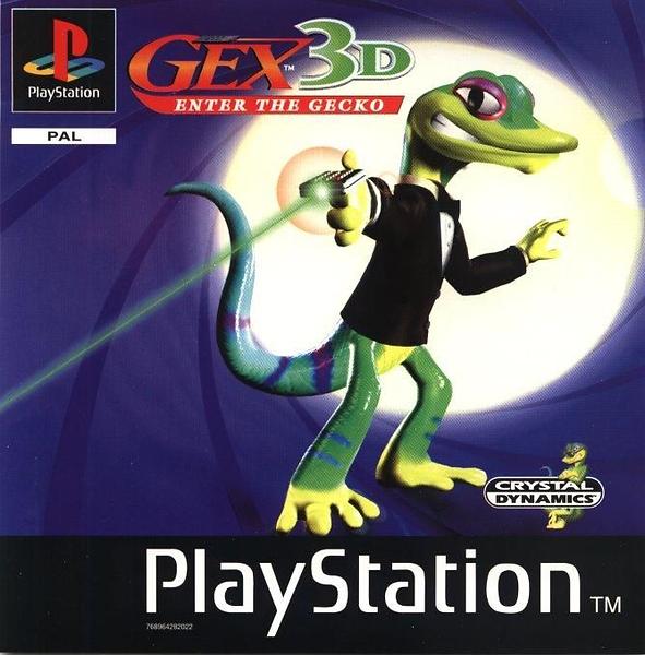 Gex 3D: Enter the Gecko - PS1 spill - Retrospillkongen