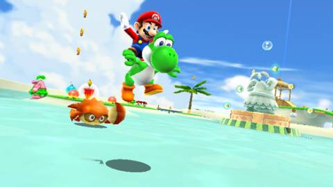 Super Mario Galaxy 2 i Eske + Tutorial DVD - Wii spill - Retrospillkongen